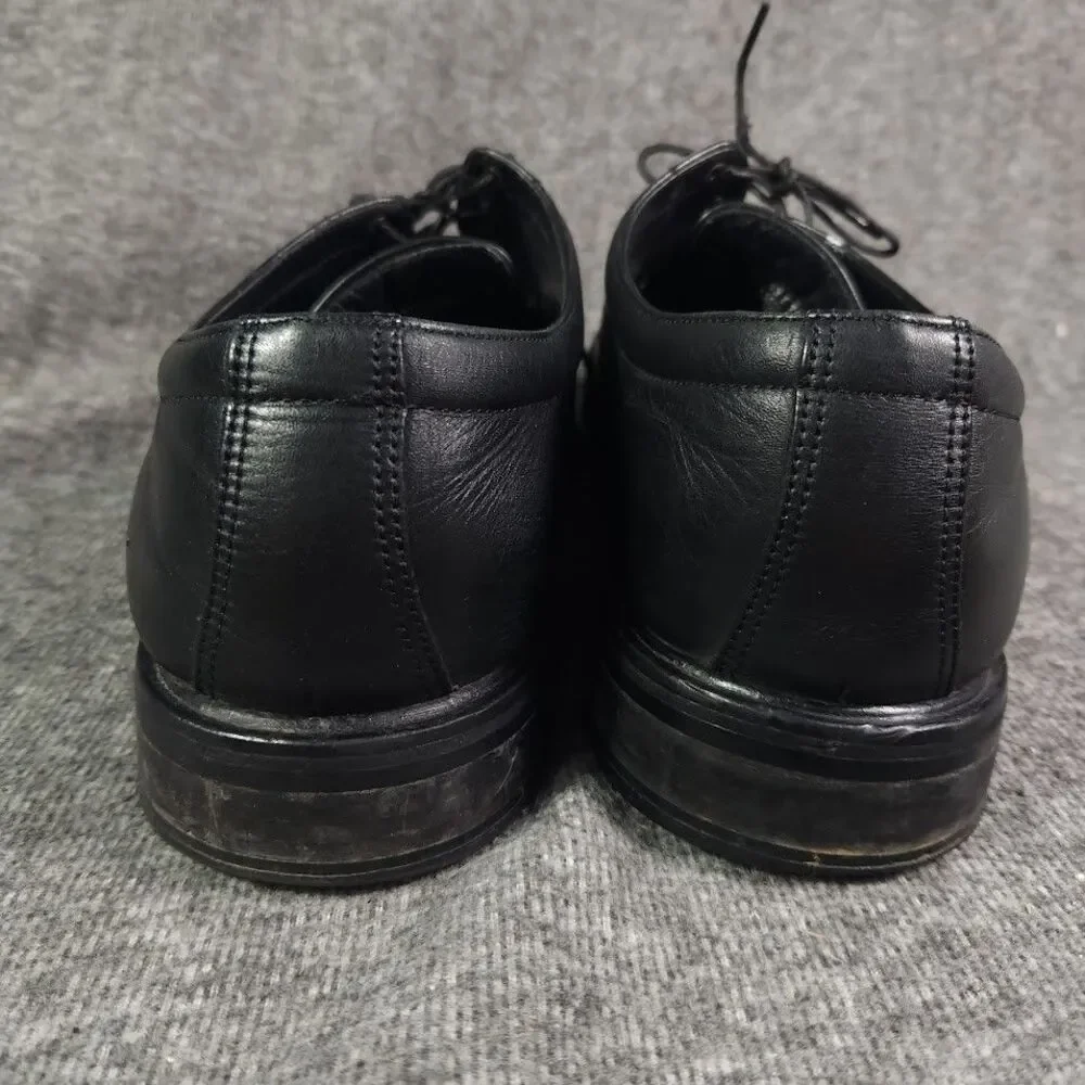 Men’s Florsheim Oxford Dress Shoes Black Leather Lace Up Size 13 D 11031-01